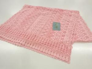 未使用品　レース花模様ショール